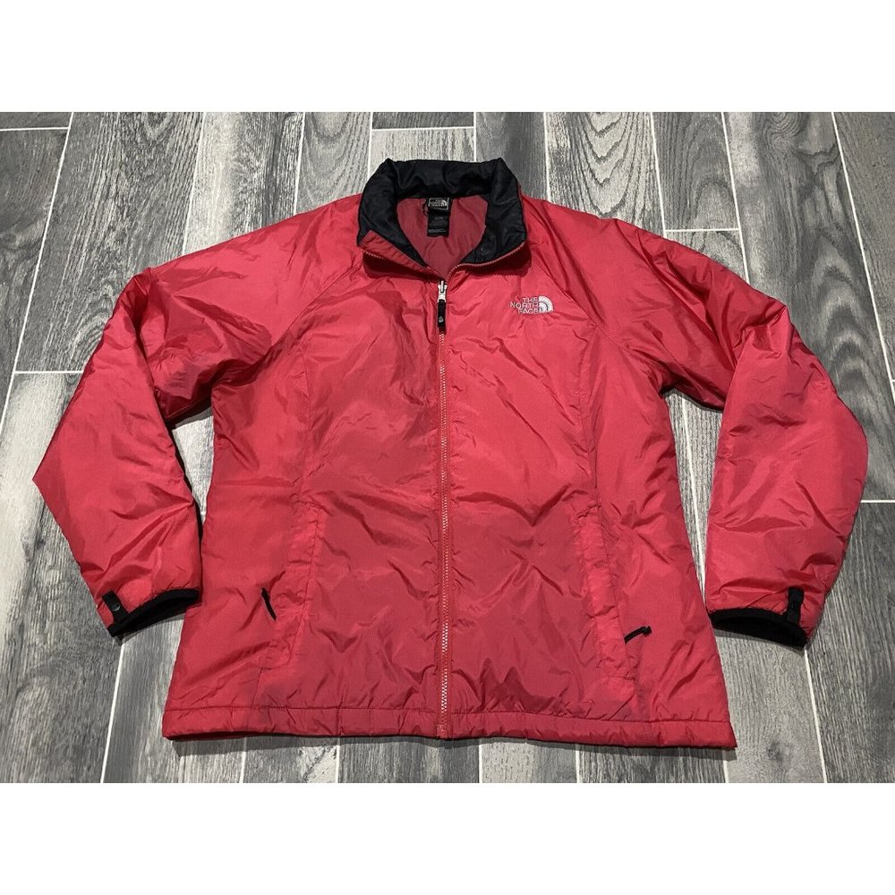 The North Face Women's XL Red Zip Jacket Nylon